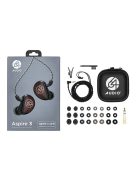 64 AUDIO ASPIRE 3 - Monitor intraauricular audiofil universal hibrid cu trei drivere