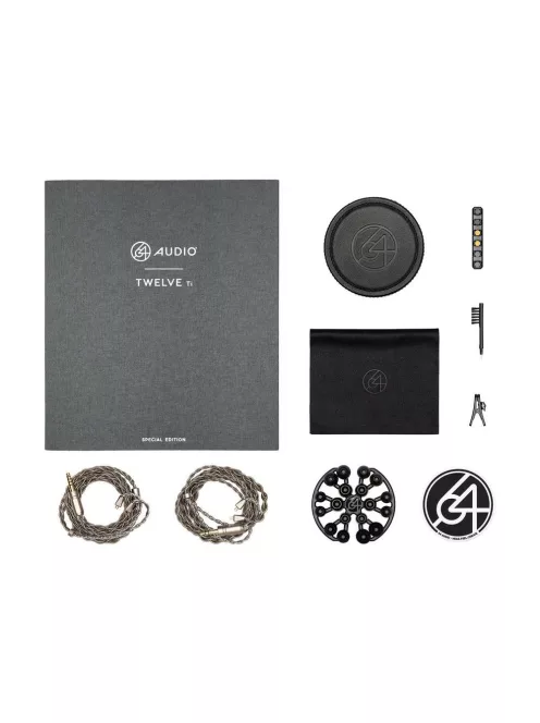 64 AUDIO TWELVE Ti - Monitor in-ear de referință ediție limitată de top cu 12 difuzoare
