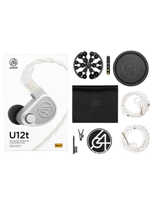64 AUDIO U12T - Căști in ear monitor universale cu 12 drivere - V2