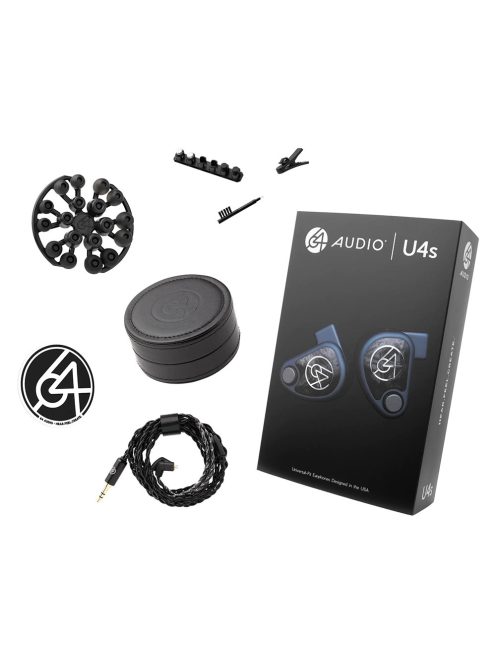 64 AUDIO U4S - Monitor intraauricular universal de ultimă generație cu patru drivere