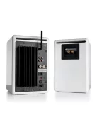 AUDIOENGINE A5+ BT - Sistem de difuzoare Premium Powered fără fir cu Bluetooth 5 și aptX HD - Alb lucios