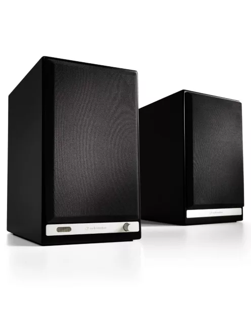 AUDIOENGINE HD6 - Sistem de difuzoare Premium Powered fără fir cu Bluetooth 5 și aptX HD - Negru