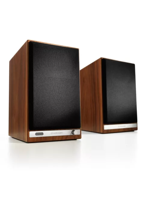 AUDIOENGINE HD6 - Sistem de difuzoare Premium Powered fără fir cu Bluetooth 5 și aptX HD - Nuc