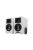 AIRPULSE A100 - Pereche de difuzoare Hi-Fi active cu tweeter cu panglică Hi-Res Audio Bluetooth 5.0 - alb lucios
