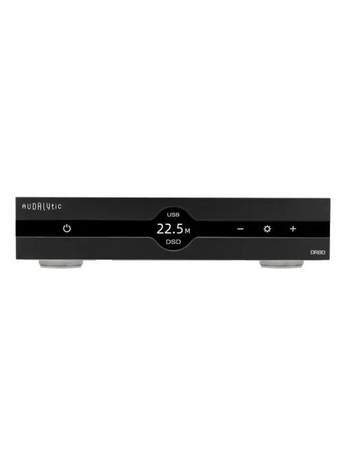 AUDALYTIC DR80 - DAC R2R de birou Bluetooth aptX HD LDAC PCM 32bit/1536kHz DSD2048 - Negru