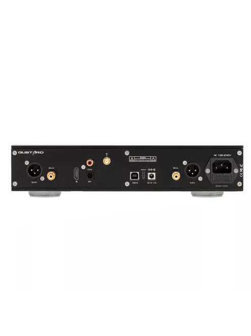 AUDALYTIC DR80 - DAC R2R de birou Bluetooth aptX HD LDAC PCM 32bit/1536kHz DSD2048 - Negru