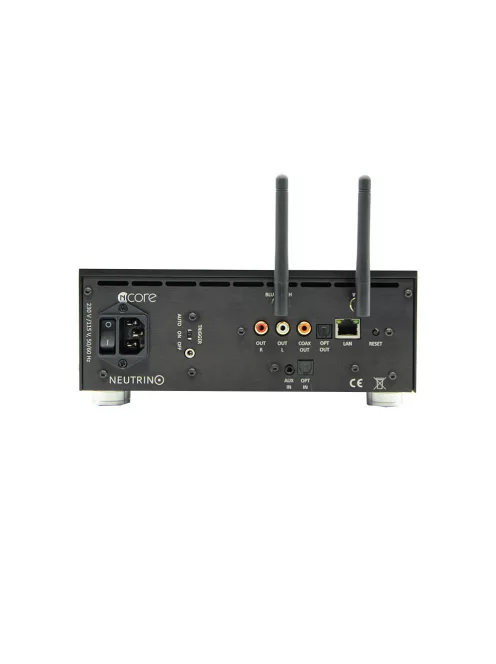 NEUTRINO SMARTCUBE 250 - Amplificator integrat de birou și DAC cu funcție Streamer Bluetooth 5 aptX HD AirPlay 2 24bit 192kHz 2x250W 4 Ohm