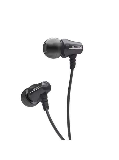 BRAINWAVZ JIVE - Căști cu microfon din metal - Negru
