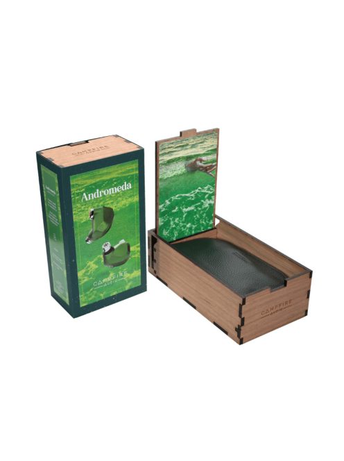 CAMPFIRE AUDIO ANDROMEDA EMERALD SEA - Căști de monitorizare în ureche cu cinci driver BA cu cabluri MMCX