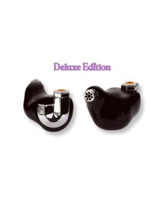   CAMPFIRE AUDIO BONNEVILLE - Un monitor In-ear universal cu un driver dinamic și trei driveri BA cu un cablu MMCX placat cu cupru aurit - Black - Deluxe