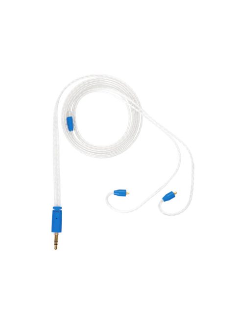 CAMPFIRE AUDIO TIME STREAM CHROMATIC - Conector MMCX universal Cablu pentru căști Litz din cupru placat cu argint - Cascara Albastru - 3.5mm