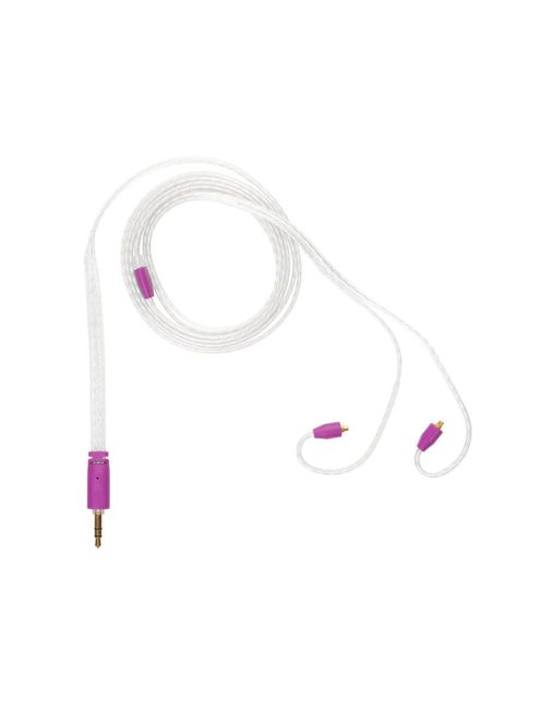 CAMPFIRE AUDIO TIME STREAM CHROMATIC - Conector MMCX universal Cablu pentru căști Litz din cupru placat cu argint - Bonneville Violet - 3.5mm
