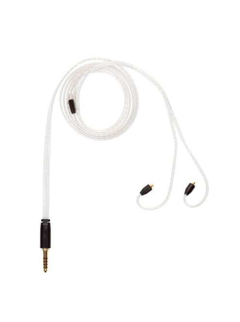 CAMPFIRE AUDIO TIME STREAM CHROMATIC - Conector MMCX universal Cablu pentru căști Litz din cupru placat cu argint - Black - 4.4mm
