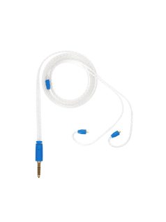   CAMPFIRE AUDIO TIME STREAM CHROMATIC - Conector MMCX universal Cablu pentru căști Litz din cupru placat cu argint - Cascara Albastru - 4.4mm