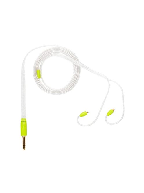 CAMPFIRE AUDIO TIME STREAM CHROMATIC - Conector MMCX universal Cablu pentru căști Litz din cupru placat cu argint - Ponderosa Verde - 4.4mm