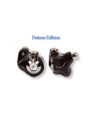 CAMPFIRE AUDIO CASCARA - Un căști de monitorizare intraaural universal cu un conductor dinamic și un cablu MMCX din cupru argintat - Black - Deluxe