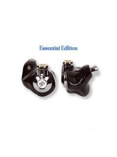   CAMPFIRE AUDIO CASCARA - Un căști de monitorizare intraaural universal cu un conductor dinamic și un cablu MMCX din cupru argintat - Black - Essential