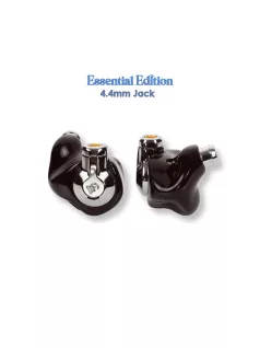   CAMPFIRE AUDIO CASCARA - Un căști de monitorizare intraaural universal cu un conductor dinamic și un cablu MMCX din cupru argintat - Black - Essential 4.4mm