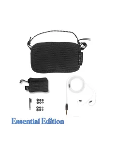   CAMPFIRE AUDIO CASCARA - Un căști de monitorizare intraaural universal cu un conductor dinamic și un cablu MMCX din cupru argintat - Black - Essential 4.4mm