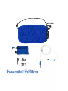   CAMPFIRE AUDIO CASCARA - Un căști de monitorizare intraaural universal cu un conductor dinamic și un cablu MMCX din cupru argintat - Cascara Albastru - Essential 4.4mm