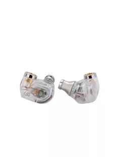   CAMPFIRE AUDIO IRIS - O cască monitor in-ear echipată cu un driver dinamic ADLC și un BA de frecvență înaltă, cu cablu Time Stream Metal MMCX.