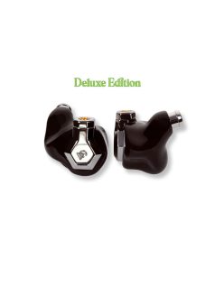   CAMPFIRE AUDIO PONDEROSA - Un căști audio universale In-ear monitor cu cinci driveri și conector MMCX din cupru argintat. - Black - Deluxe