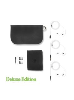   CAMPFIRE AUDIO PONDEROSA - Un căști audio universale In-ear monitor cu cinci driveri și conector MMCX din cupru argintat. - Black - Deluxe