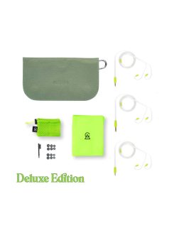   CAMPFIRE AUDIO PONDEROSA - Un căști audio universale In-ear monitor cu cinci driveri și conector MMCX din cupru argintat. - Ponderosa Verde - Deluxe