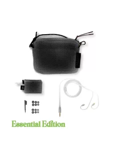   CAMPFIRE AUDIO PONDEROSA - Căști cu cinci difuzoare BA Universal In-Ear Monitor cu cablu MMCX placat cu argint - Black - Essential 3.5mm
