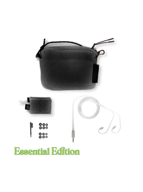 CAMPFIRE AUDIO PONDEROSA - Un căști audio universale In-ear monitor cu cinci driveri și conector MMCX din cupru argintat. - Black - Essential 3.5mm