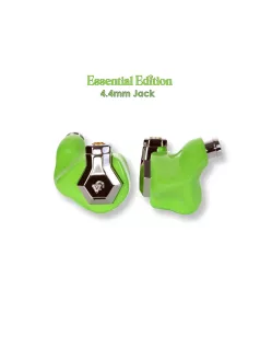   CAMPFIRE AUDIO PONDEROSA - Căști cu cinci difuzoare BA Universal In-Ear Monitor cu cablu MMCX placat cu argint - Ponderosa Verde - Essential 4.4mm