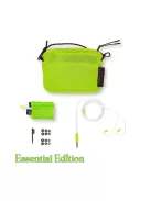 CAMPFIRE AUDIO PONDEROSA - Căști cu cinci difuzoare BA Universal In-Ear Monitor cu cablu MMCX placat cu argint - Ponderosa Verde - Essential 4.4mm