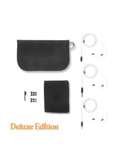   CAMPFIRE AUDIO SUPERMOON - Un căști în ureche cu planar driver universal, placate cu argint și cablu MMCX din cupru - Black - Deluxe