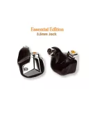 CAMPFIRE AUDIO SUPERMOON - Căști universale cu monitor in-ear cu difuzor planar și cablu MMCX placat cu cupru cu argint - Black - Essential 3.5mm