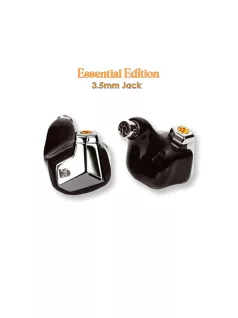   CAMPFIRE AUDIO SUPERMOON - Un căști în ureche cu planar driver universal, placate cu argint și cablu MMCX din cupru - Black - Essential 3.5mm
