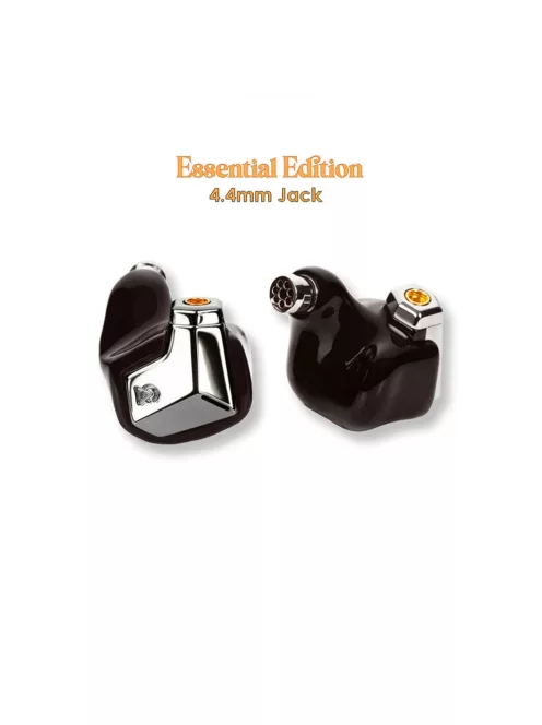 CAMPFIRE AUDIO SUPERMOON - Căști universale cu monitor in-ear cu difuzor planar și cablu MMCX placat cu cupru cu argint - Black - Essential 4.4mm