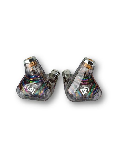CAMPFIRE AUDIO TRIFECTA DARK PRISM - Trei cască stereo intrauriculare cu trei drivere și cabluri MMCX.