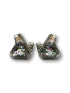 CAMPFIRE AUDIO TRIFECTA DARK PRISM - Trei cască stereo intrauriculare cu trei drivere și cabluri MMCX.