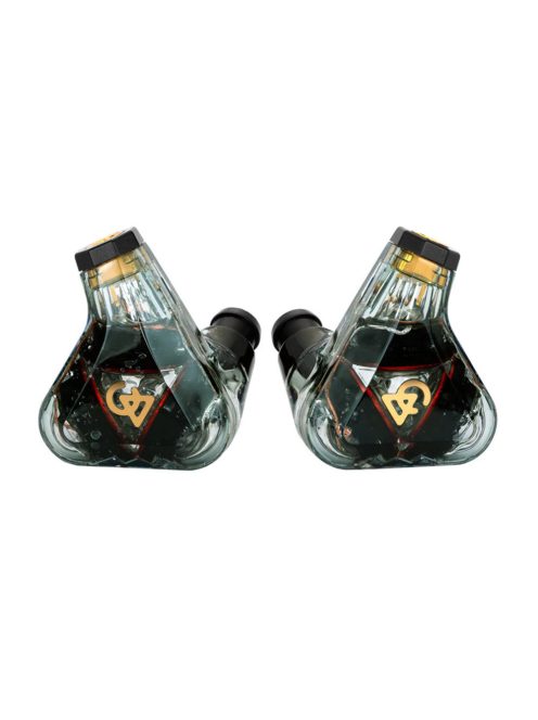 CAMPFIRE AUDIO TRIFECTA COSMIC GATEWAY - Ediție limitată de căști in-ear monitor cu trei drivere dinamice și cabluri MMCX argintii