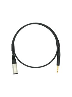   NEUTRINO TRS (F) - TRS (M) CABLE - Cablu de interconectare HiFi Mogami cu conectori de aur Neutrik 6.35mm TRS de femela la TRS de mascul