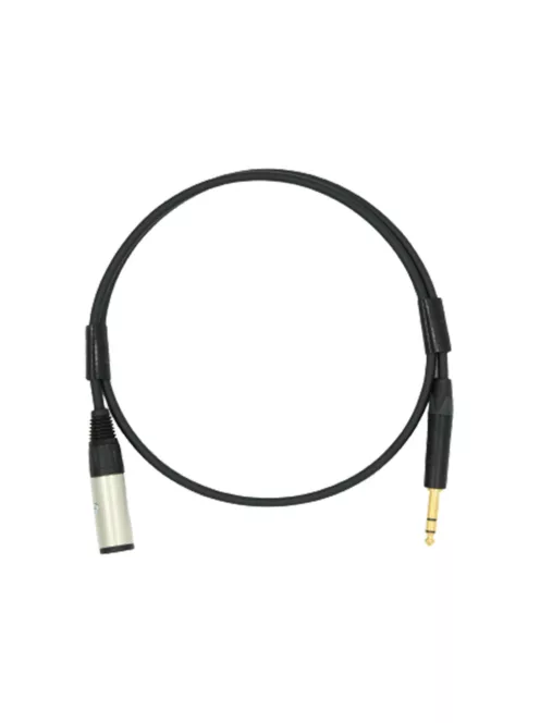 NEUTRINO TRS (F) - TRS (M) CABLE - Cablu de interconectare HiFi Mogami cu conectori de aur Neutrik 6.35mm TRS de femela la TRS de mascul