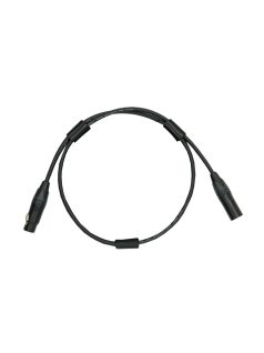   NEUTRINO XLR (F) - XLR (M) CABLE - Cablu de interconectare HiFi Mogami AES EBU cu conectori de aur Neutrik XLR de la femelă XLR la mascul XLR