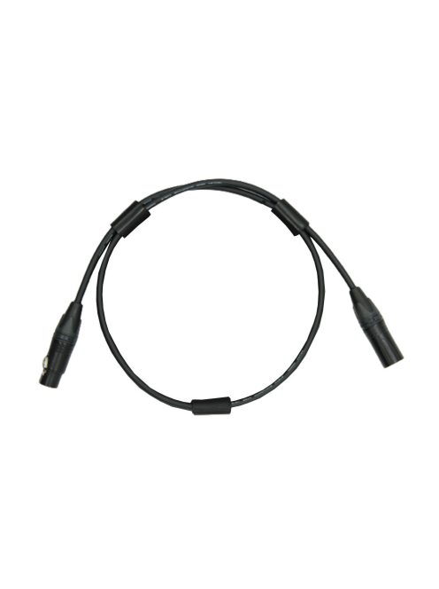 NEUTRINO XLR (F) - XLR (M) CABLE - Cablu de interconectare HiFi Mogami AES EBU cu conectori de aur Neutrik XLR de la femelă XLR la mascul XLR