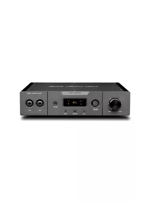 CEN. GRAND 9i-806 LITTLE SILVER FOX - Amplificator pentru căști desktop compact premium - Negru
