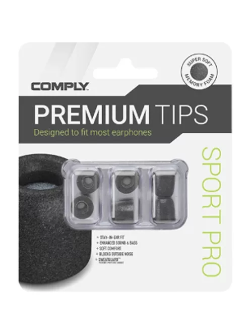 COMPLY SPORT PRO - Sfaturi cu spumă cu memorie pentru căști - M