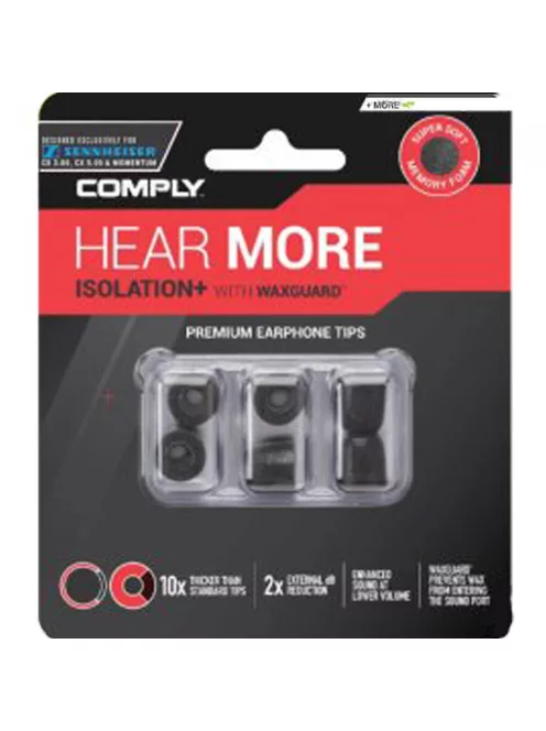 COMPLY TX-167 SENNHEISER EDITION - Sfaturi cu spumă cu memorie pentru căști - ASST