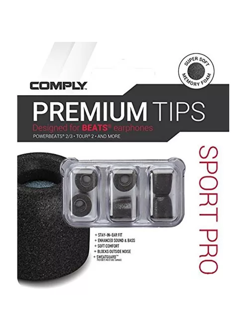 COMPLY SPORT PRO - Sfaturi cu spumă cu memorie pentru căști - L