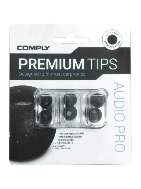COMPLY AUDIO PRO - Sfaturi cu spumă cu memorie pentru căști
