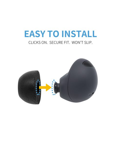 COMPLY TRUEGRIP PREMIUM PENTRU SAMSUNG GALAXY BUDS2 PRO - Perne din spumă cu memorie pentru căștile Samsung Galaxy Buds2 Pro - S