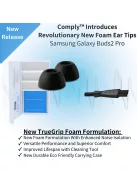 COMPLY TRUEGRIP PREMIUM PENTRU SAMSUNG GALAXY BUDS2 PRO - Perne din spumă cu memorie pentru căștile Samsung Galaxy Buds2 Pro - L